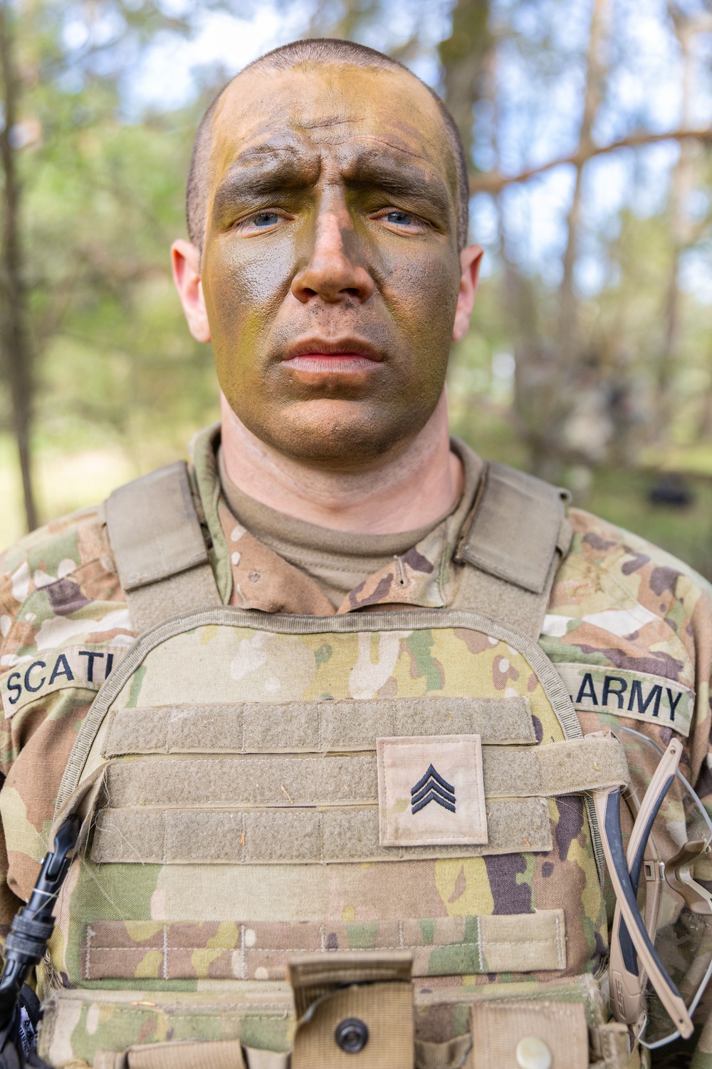 Sgt. Tyler Scaturro, 21st TSC BSC competitor