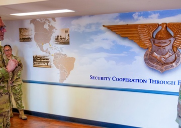 Col. Anaya Visits IAAFA