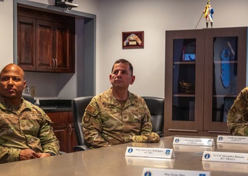 Col. Anaya Visits IAAFA