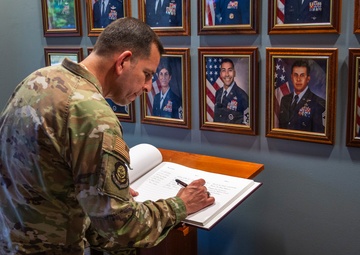 Col. Anaya Visits IAAFA