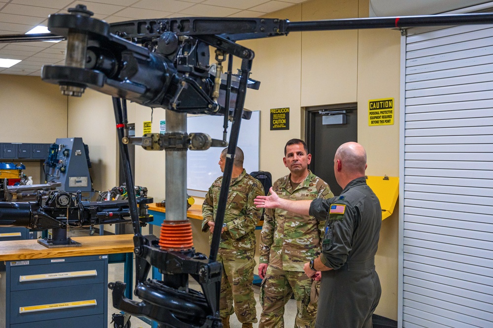 Col. Anaya Visits IAAFA