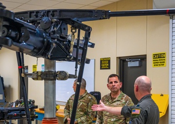 Col. Anaya Visits IAAFA