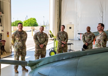 Col. Anaya Visits IAAFA