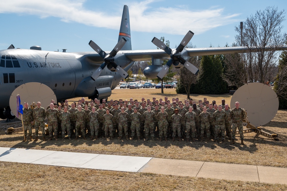 Group Photo of the 264th Combat Communications Squadron
