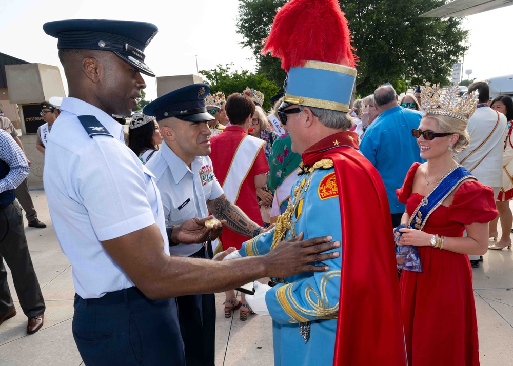 Department of the Air Force BMT Coin Ceremony