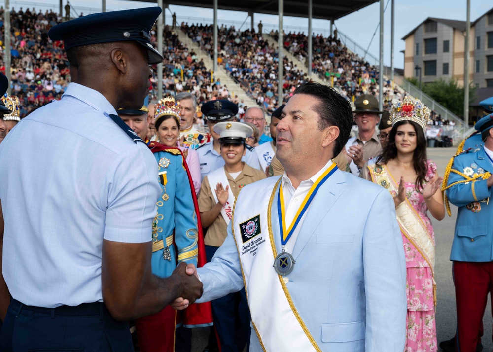 Department of the Air Force BMT Coin Ceremony