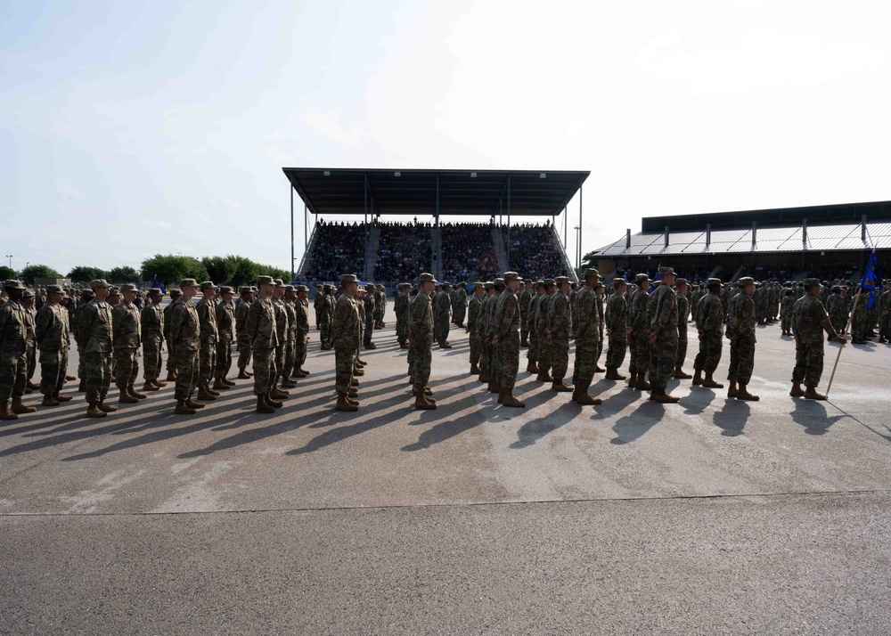 Department of the Air Force BMT Coin Ceremony