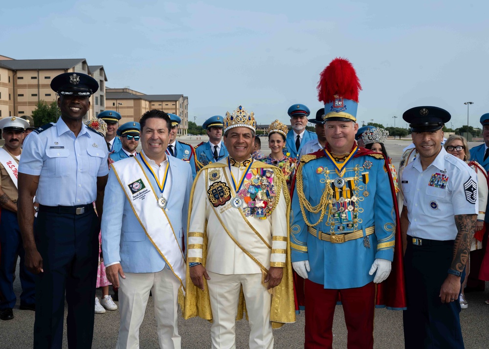 Department of the Air Force BMT Coin Ceremony