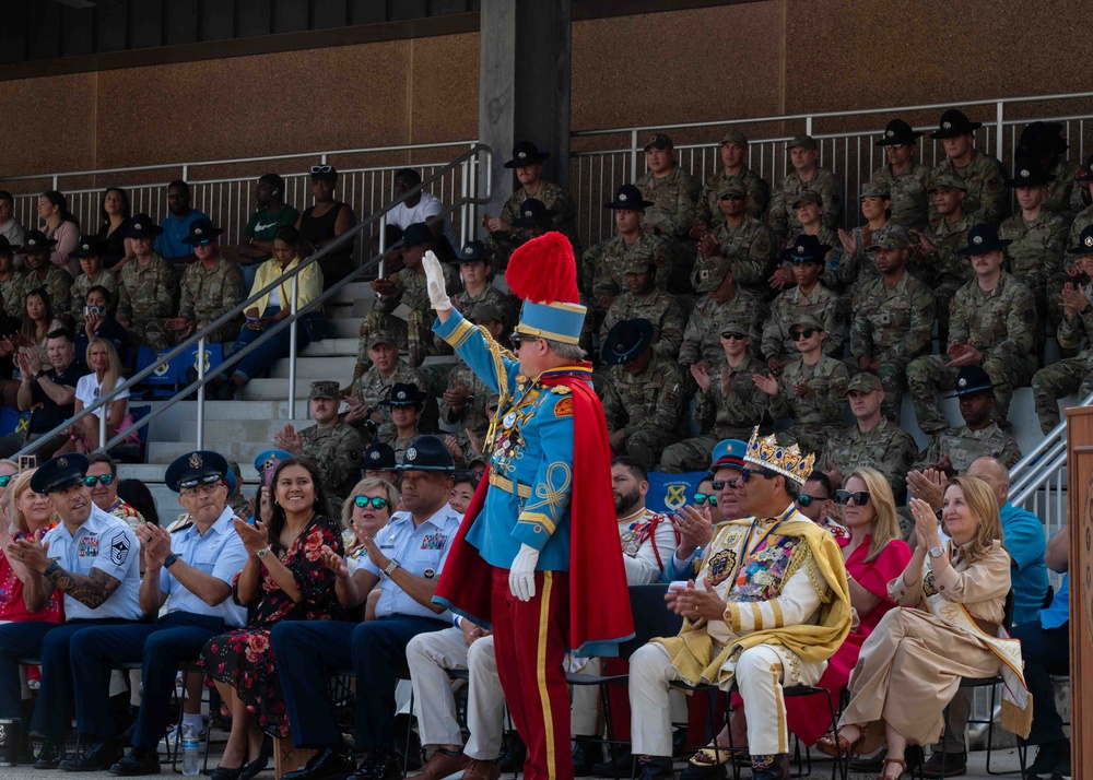 Department of the Air Force BMT Coin Ceremony