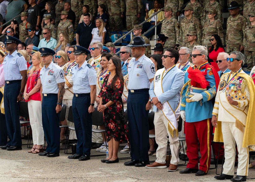 Department of the Air Force BMT Coin Ceremony