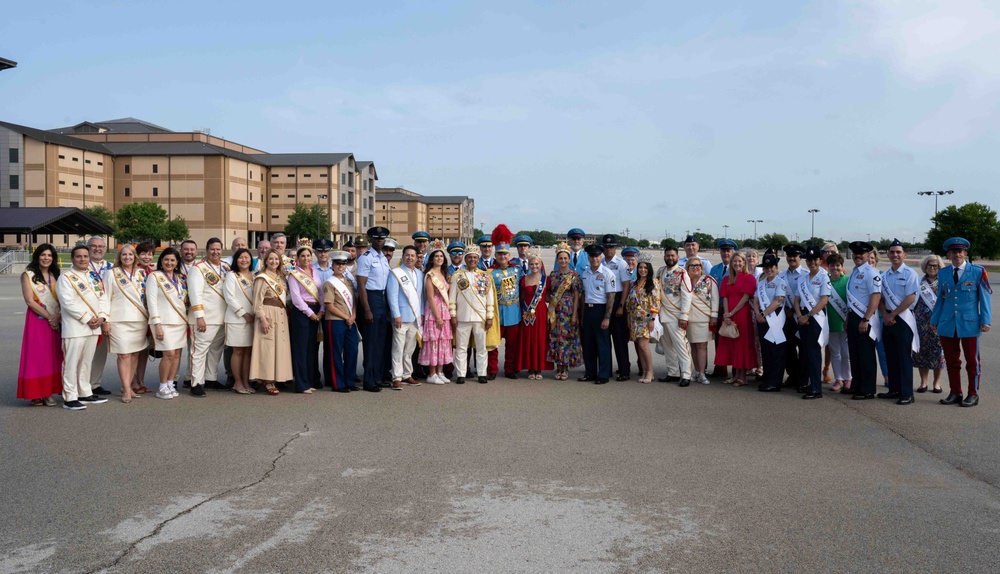 Department of the Air Force BMT Coin Ceremony