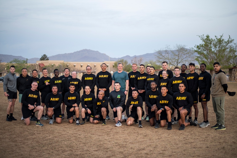 Secretary of the Army, Hon. Dan Driscoll, conducts a troop visit to Soldiers at Fort Bliss and deployed to the southern border.