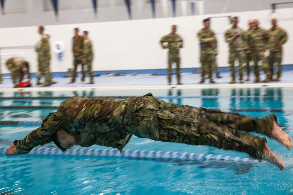 Regional Best Warrior Competition 2025 GAFPB Swim