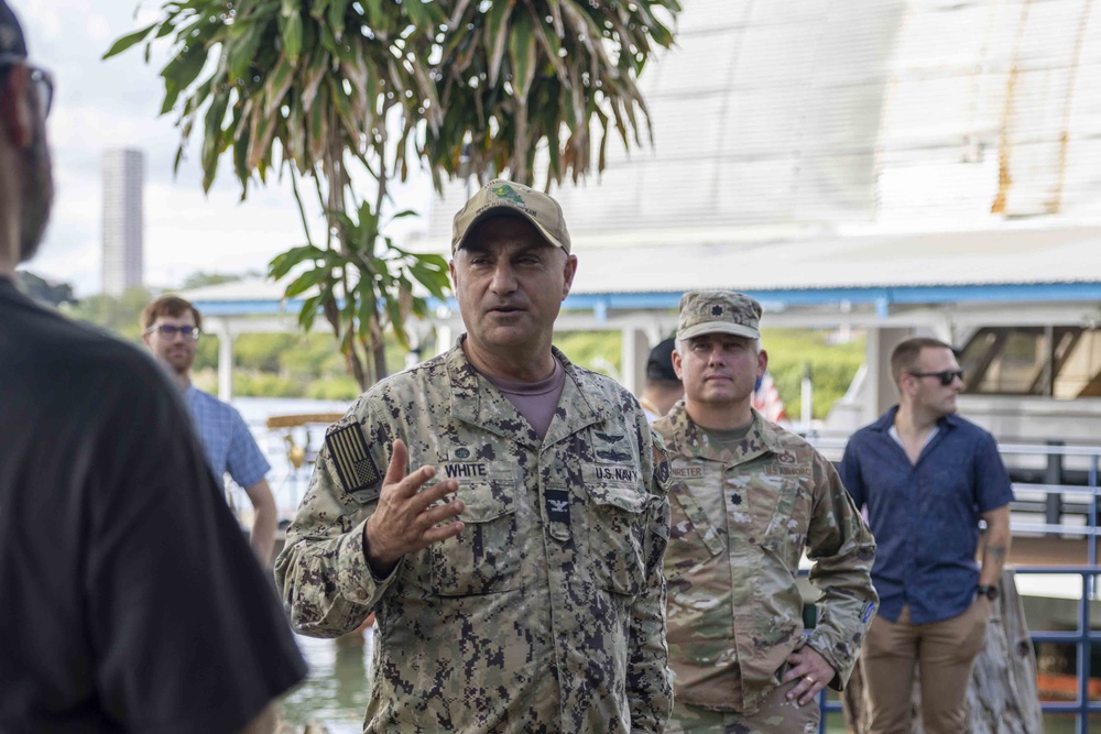 CNRH Hosts White Boat Tour