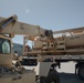264th Combat Sustainment Support Battalion oversees upload of tank rack module at Fort Bliss