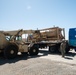 264th Combat Sustainment Support Battalion oversees upload of tank rack module at Fort Bliss