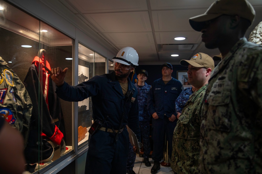 Indo Pacific Sailors of the Year Tour George Washington