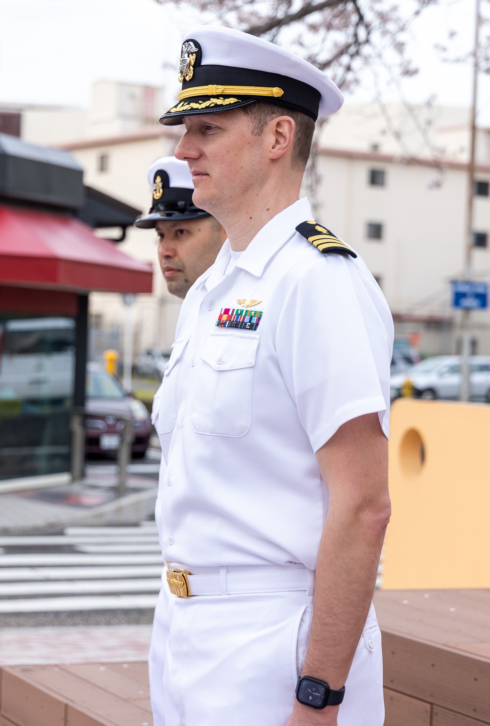 USNMRTC Yokosuka DCSS Dress White Inspection
