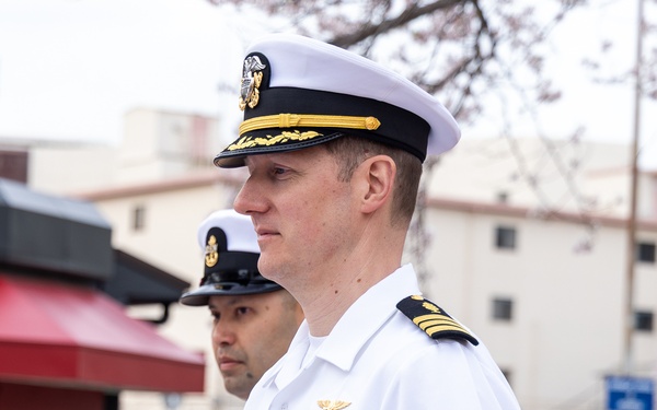 USNMRTC Yokosuka DCSS Dress White Inspection