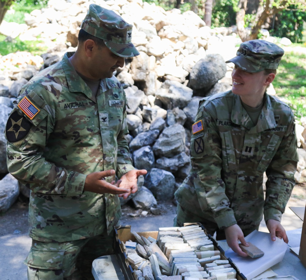Preserving the Past: USACE Supports Mission to Recover Fire-Surviving Artifacts