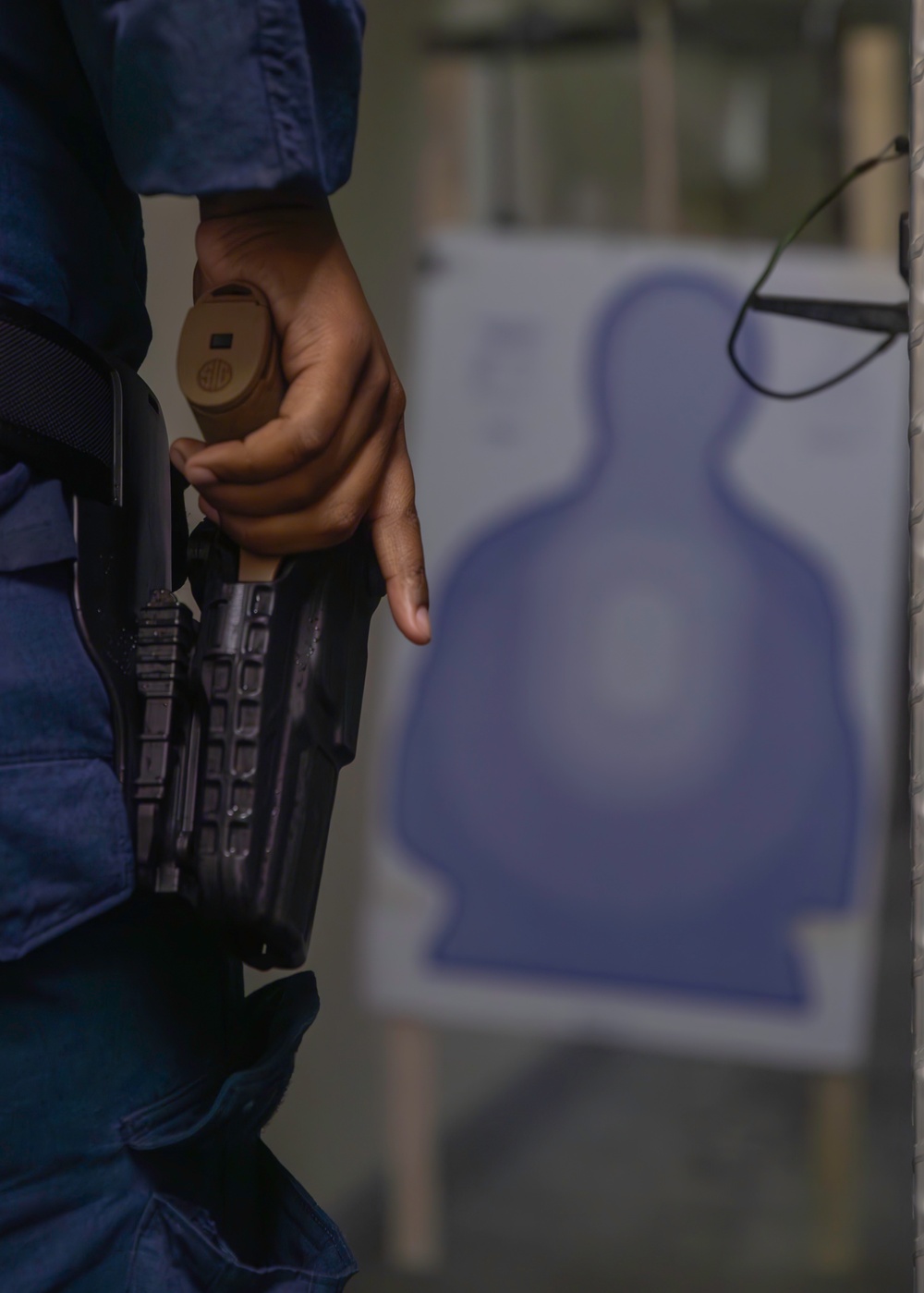 George Washington Sailors Participate in Gun Shoot