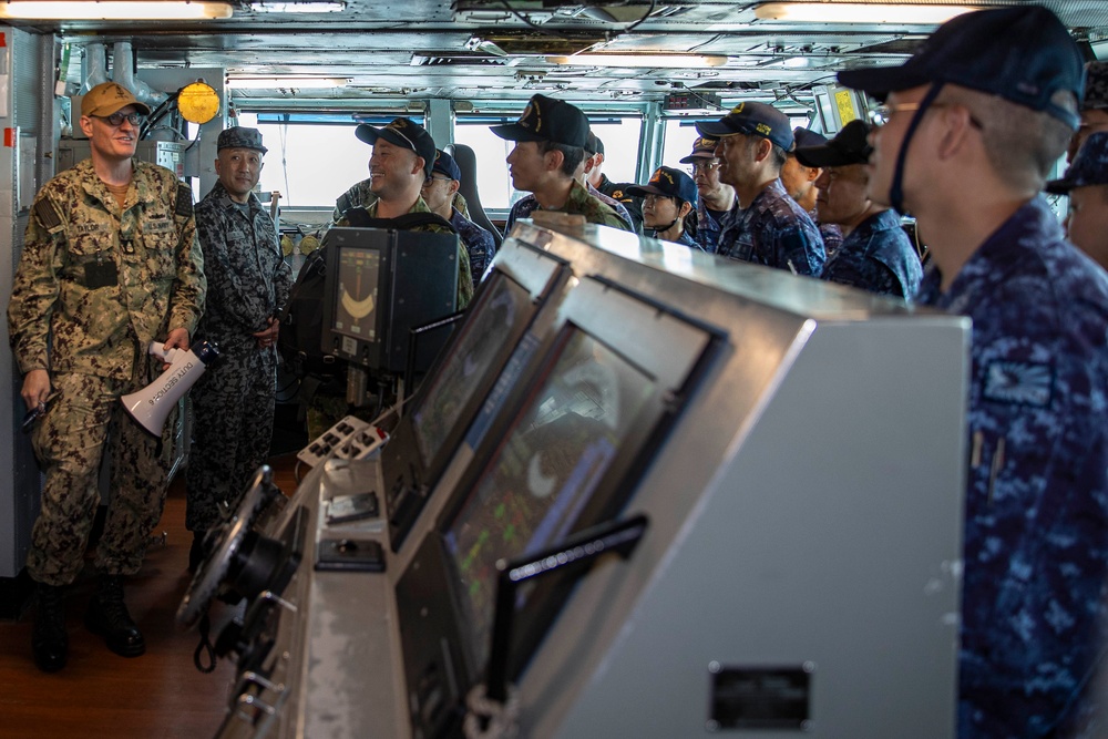 Indo Pacific Sailors of the Year Tour George Washington