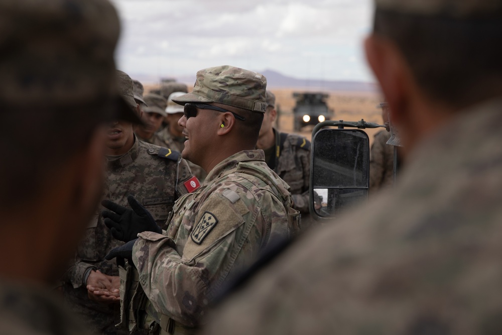 US conducts air defense training at African Lion 2025