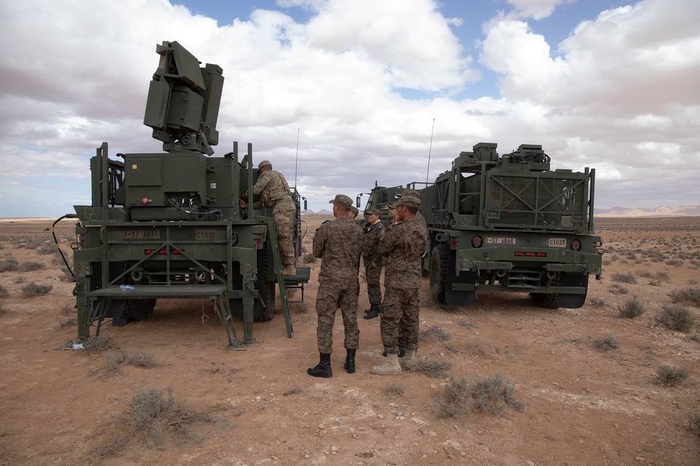 US conducts air defense training at African Lion 2025