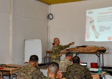 US, Tunisia conduct Tactical Combat Casualty Care at African Lion 2025