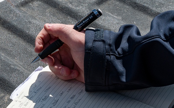 Clearing the flight line, protecting the mission