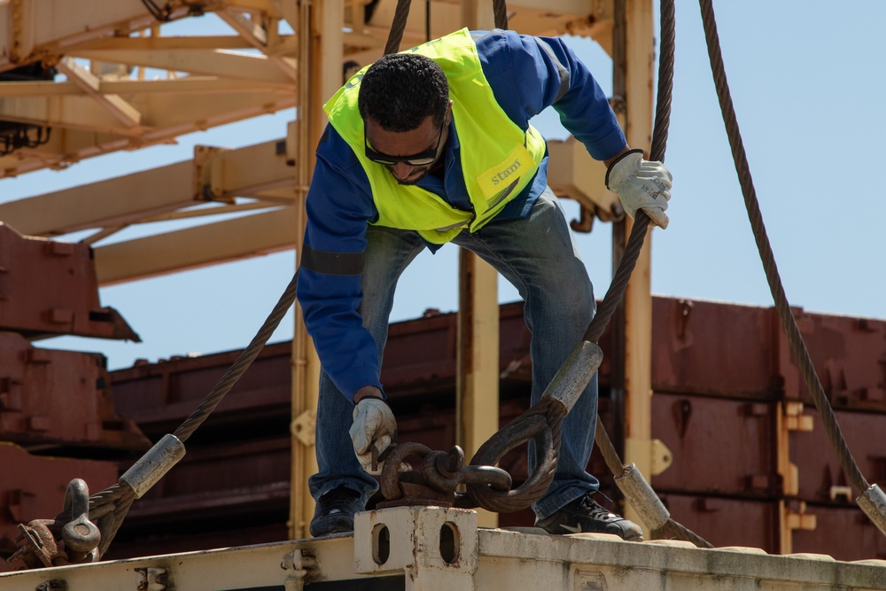 Stevedores, Soldiers set stage for successful African Lion 2025