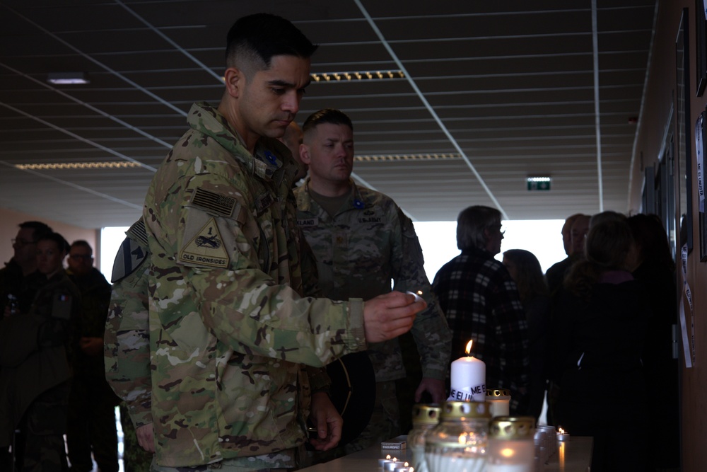 U.S. Army and Allies Participate in Estonia's Veteran Memorial Ceremony
