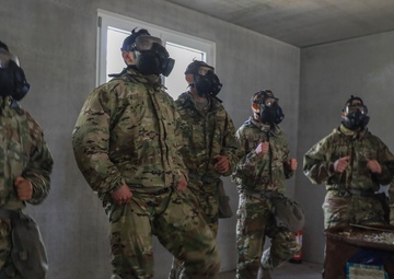 Wolf Blitz 25: 2CR Soldiers conduct CBRN gas chamber confidence training
