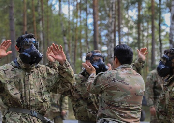 Wolf Blitz 25: 2CR Soldiers conduct CBRN gas chamber confidence training
