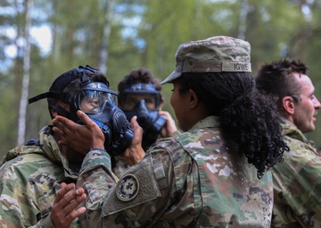 Wolf Blitz 25: 2CR Soldiers conduct CBRN gas chamber confidence training