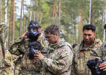 Wolf Blitz 25: 2CR Soldiers conduct CBRN gas chamber confidence training