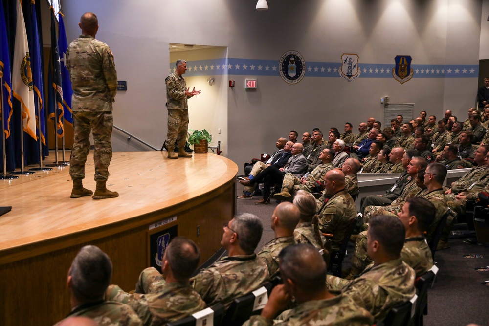 Nordhaus, Raines address Air National Guard Wing leaders