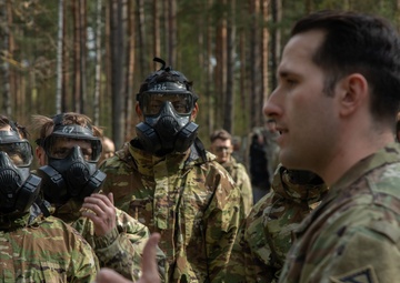 Wolf Blitz 25: 2CR Soldiers conduct CBRN gas chamber confidence training