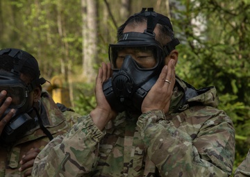 Wolf Blitz 25: 2CR Soldiers conduct CBRN gas chamber confidence training