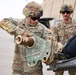 Soldiers from 1AD recover an Italian fuel truck