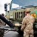Soldiers from 1AD recover an Italian fuel truck