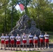 U.S. Marine Corps Fitness Instructors Take Group Photo TO End OCS Cycle