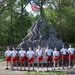 U.S. Marine Corps Fitness Instructors Take Group Photo TO End OCS Cycle