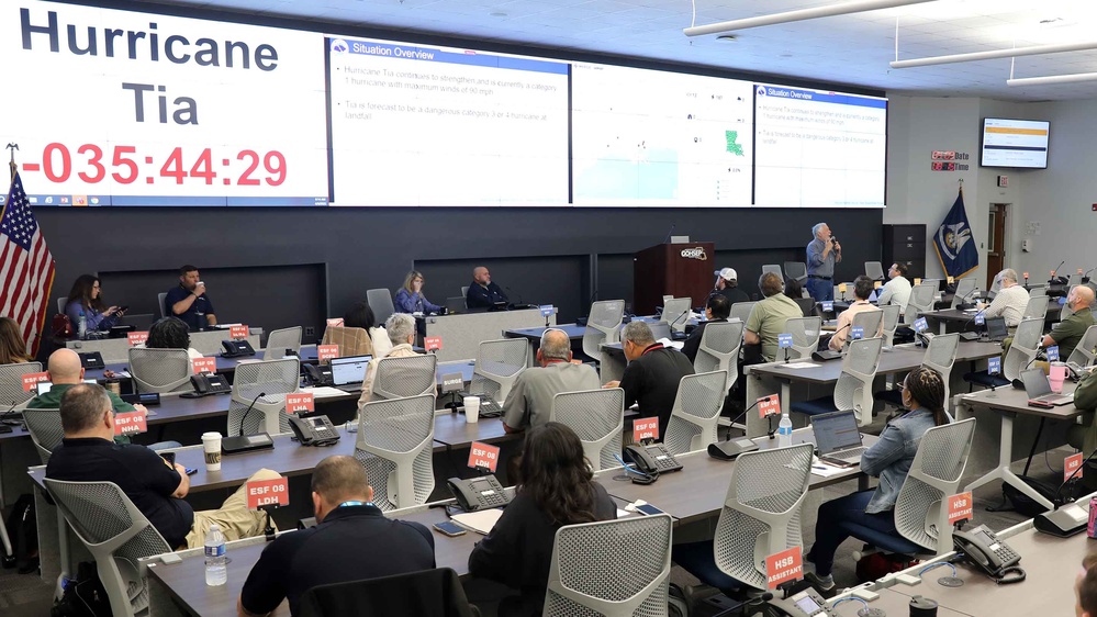 La. Guard and the Governor’s Office of Homeland Security and Emergency Preparedness enhance hurricane readiness during 2025 ‘Cajun Jumanji’ statewide exercise amid agency integration