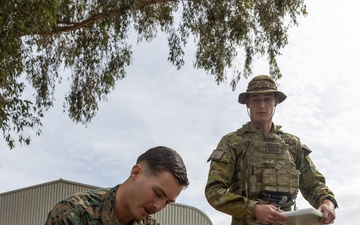 U.S. Marines, Australians conduct weapon familiarization for Coral-Balmoral