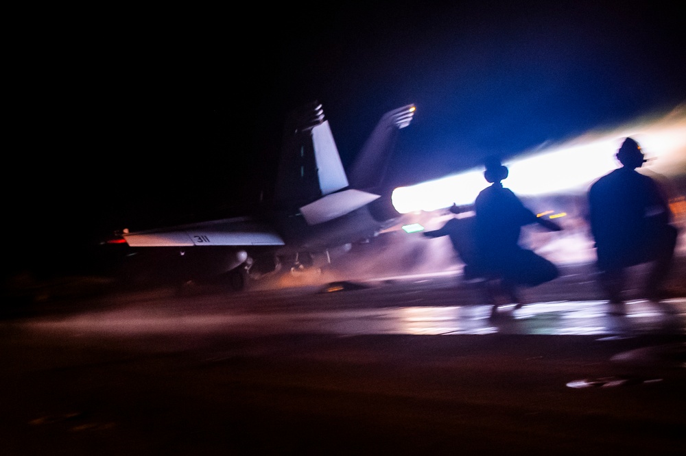 Nimitz Conducts Flight Operations