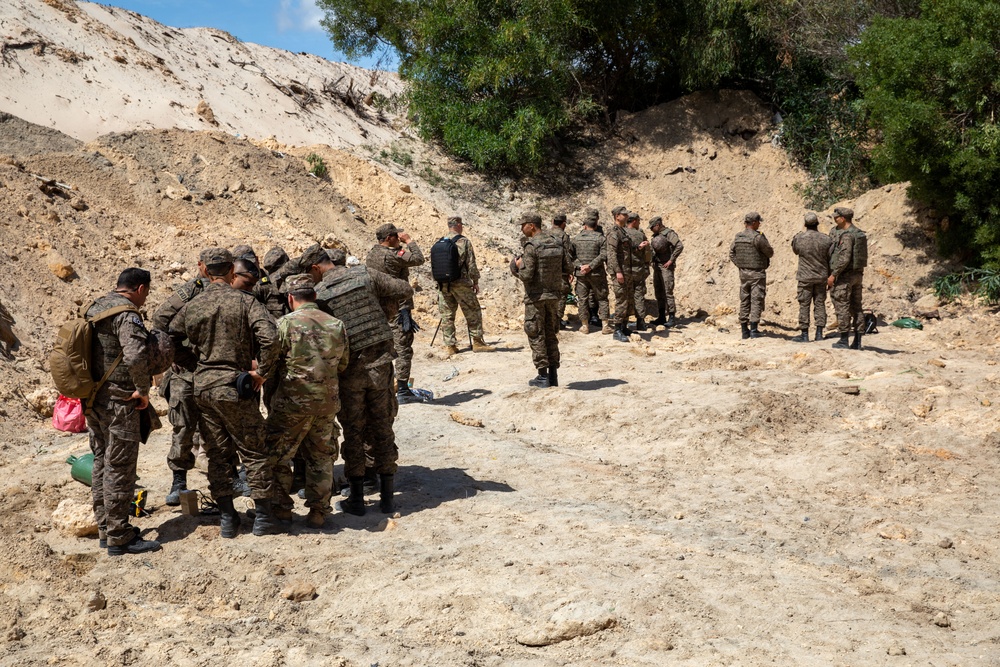 US, Tunisia forces conduct precision explosive ordnance destruction at African Lion 2025