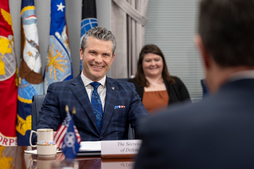 SD Hosts NATO Secretary General Rutte at the Pentagon