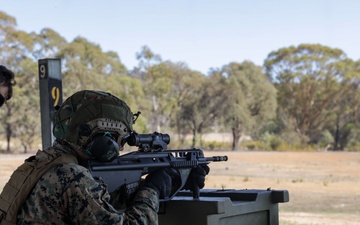 U.S. Marines, Australians conduct live-fire training