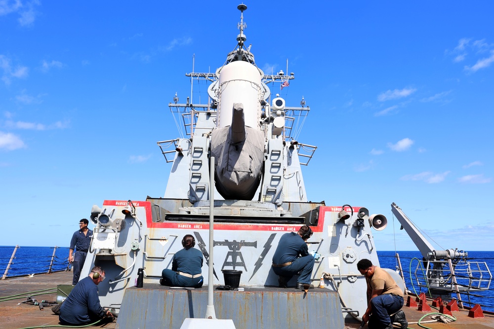 USS Gravely Routine Operations